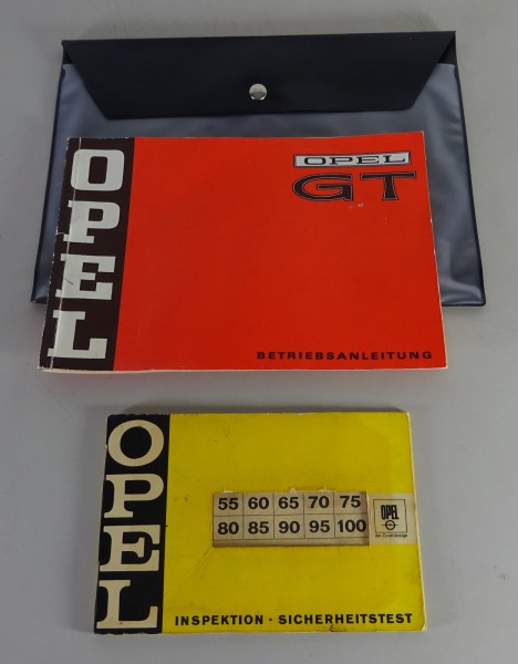 Bordmappe + Betriebsanleitung / Handbuch Opel GT 1900 Stand 04/1973