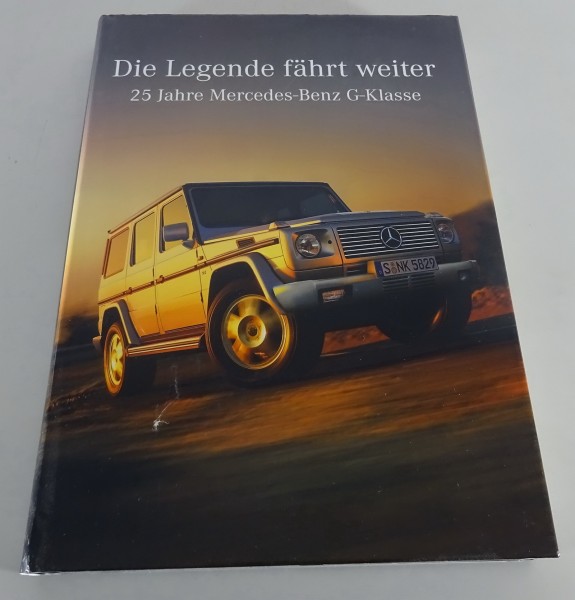 Bildband „Die Legende fährt weiter | 25 Jahre Mercedes-Benz G-Klasse“ von 2004