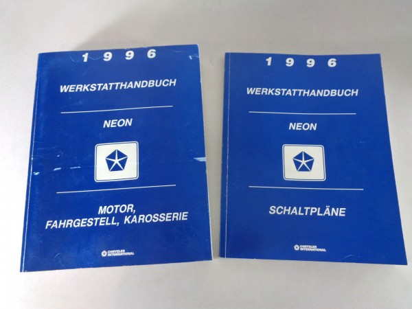 Werkstatthandbuch / Reparaturleitfaden + Schaltpläne Chrysler Neon Stand 1996