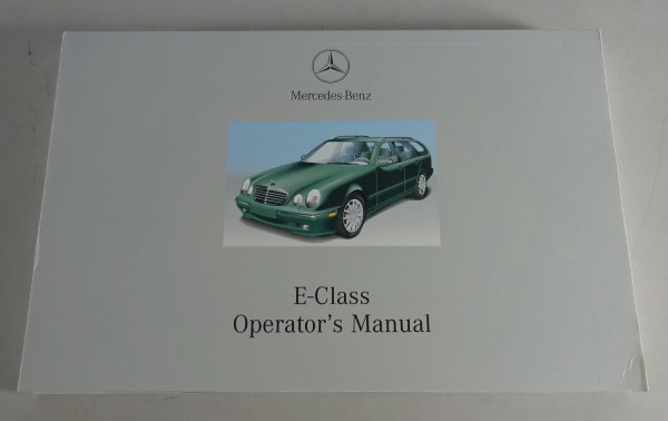 Owner's Manual Mercedes-Benz E-Class W210 E320 USA Version Stand 10/2002
