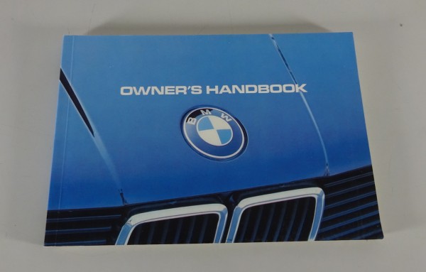 Owner's Manual / Handbook BMW 3-Series E30 318i US-Model from 01/1983