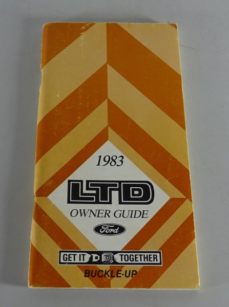 Owner´s Manual / Handbook Ford LTD Stand 1983