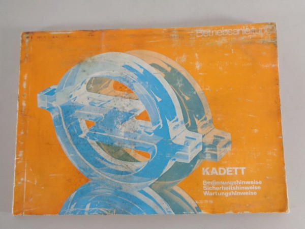 Betriebsanleitung / Handbuch Opel Kadett C Stand 11/1977