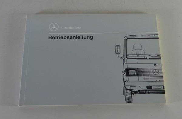 Betriebsanleitung Mercedes-Benz T2 DüDo 510 508 D 609 D 709 D Stand 08/1990
