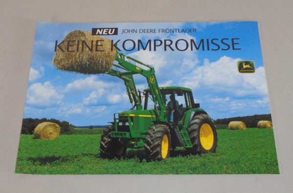 Prospekt / Broschüre John Deere Frontlader 551/ 631 / 651 / 731 von 04/1999