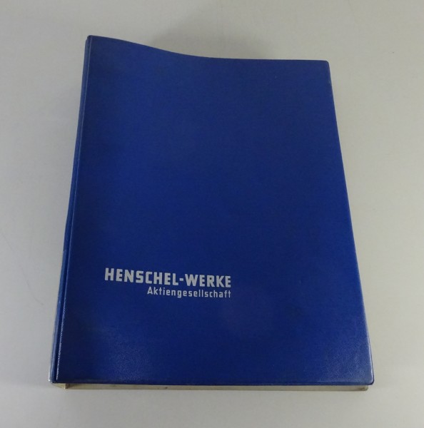 Teilekatalog Henschel-Commer LKW HC 7 / 9 / 10 / 11 TL Stand 07/1964