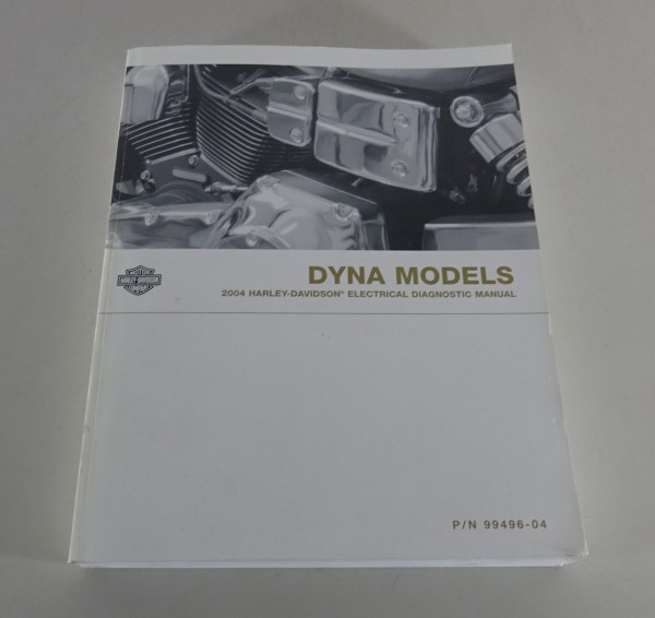 Diagnostic Manual Harley Davidson Dyna Models 2004 from 07/2003