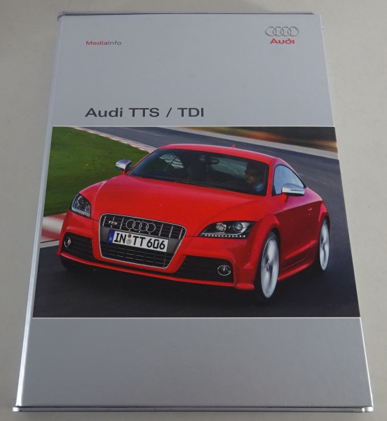 Pressemappe Audi TTS / TT Typ 8J Stand 04/2008