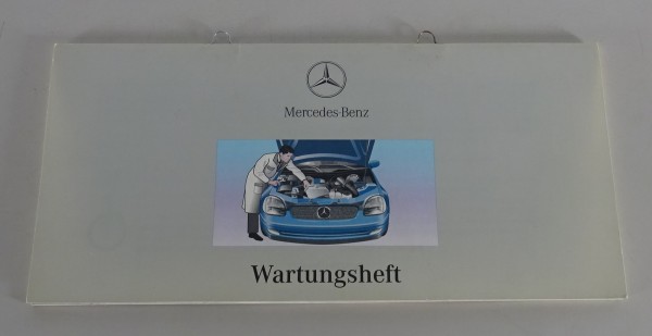 Scheckheft blanko Mercedes-Benz SLK 200 / 230 Kompressor Typ R170 Stand 2006