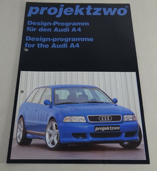 Prospekt / Design-Programm Audi A4 projektzwo Typ B5