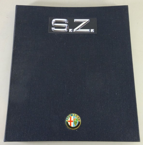 Prospektmappe Alfa Romeo S.Z. Zagato Coupé