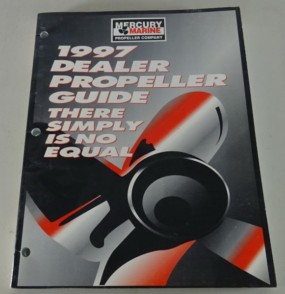 Parts Catalogue / Spare Parts List Mercury Marine Dealer Propeller Guide 1997