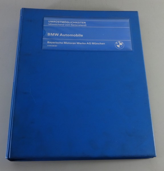 Handbuch Umrüstungsmöglichkeiten BMW E21, E12, E24, E23, E3, E9, 2002tii von ´80