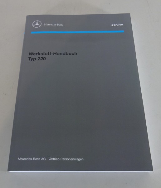 Werkstatthandbuch Mercedes-Benz 220 Typ W 187 und Mercedes 220 a Typ W 180