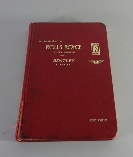 Betriebsanleitung / Manual Rolls Royce Silver Shadow + Bentley T-Series v. 1967