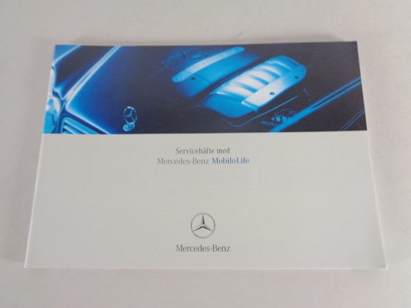 Scheckheft Mercedes Benz CL 500 / 600 C215 von 06/2004 auf Schwedisch