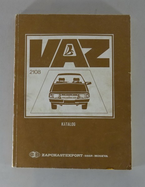 Ersatzteilkatalog Lada Samara 1100 / 1300 / 1500 VAZ 2108 3-Türer Stand 1986