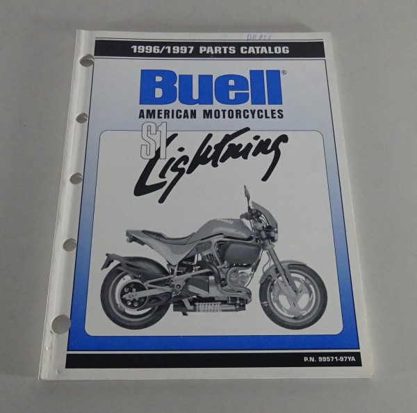 Parts catalog / Spare parts list Buell Lightning S1 Model 1996/1997 from 06/1997