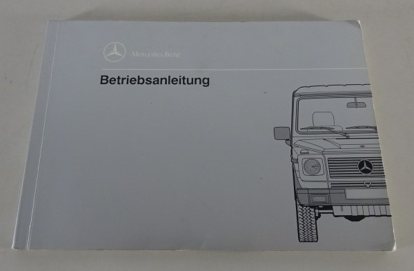 Betriebsanleitung Mercedes Benz G-Modell W463 230 250 300 GE GD + Cabrio v. 1991