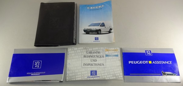 Bordmappe + Betriebsanleitung / Handbuch Peugeot Expert 1. Generation Stand 1997