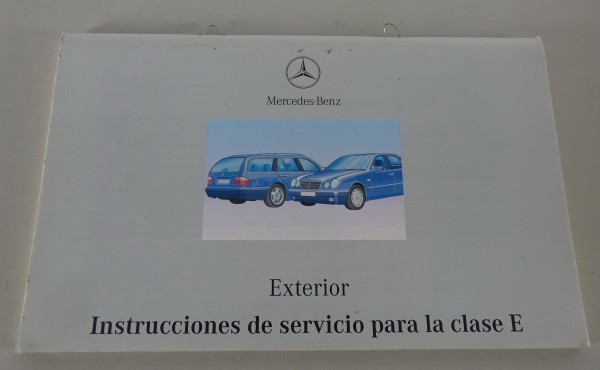Instrucciones de servicio Exterior Mercedes-Benz Clase E W210 de 06/1996
