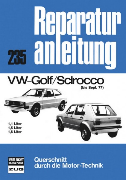 VW Golf Scirocco bis 09/77