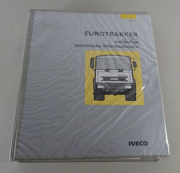 Werkstatthandbuch / Reparaturanleitung Iveco EuroTrakker 19 - 72 t Stand 1993