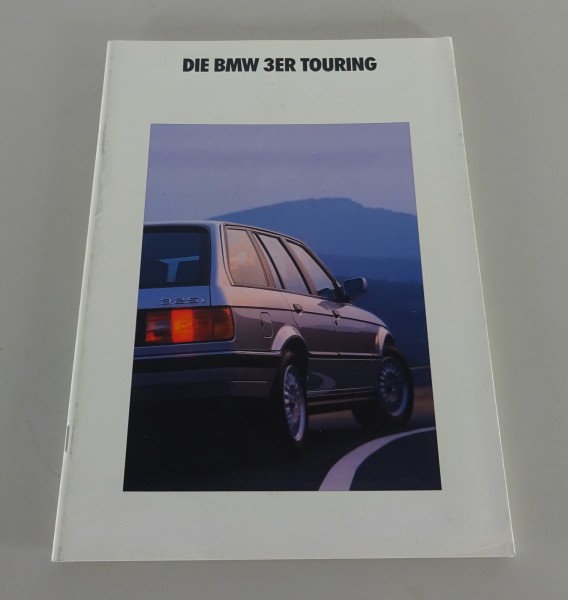 Prospekt BMW 3er E30 318i / 320i / 325i / 325ix / 324td Touring Stand 02/1990