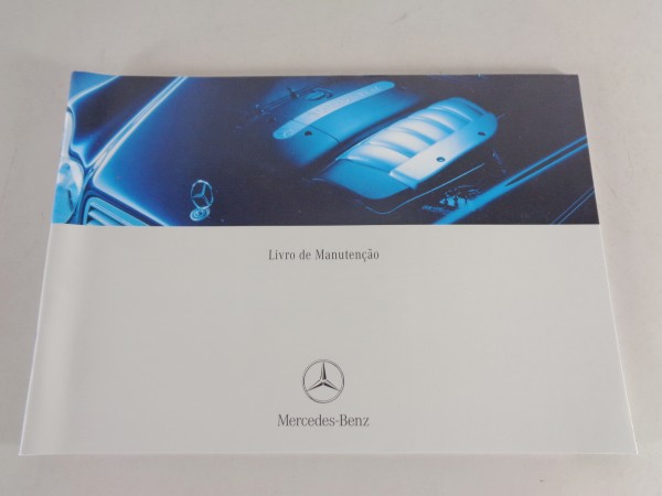Scheckheft Mercedes Benz CL 500 & 600 C215 auf Portugiesisch 06/2004