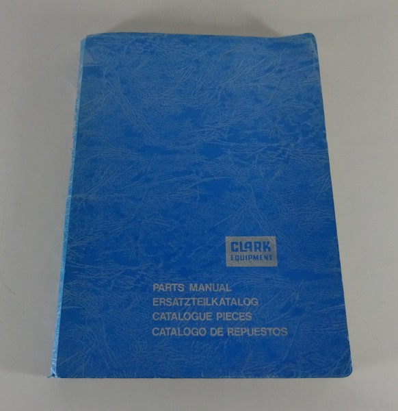 Teilekatalog / Ersatzteilliste CLARK Gabelstapler TM 145 Stand 1979