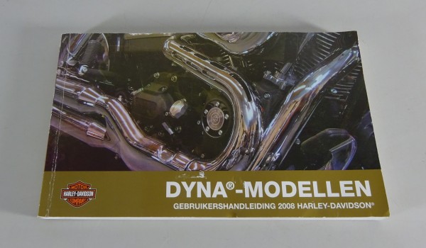 Gebruikershandleiding Harley Davidson 2008 Dyna Modellen van 06/2007 | NL