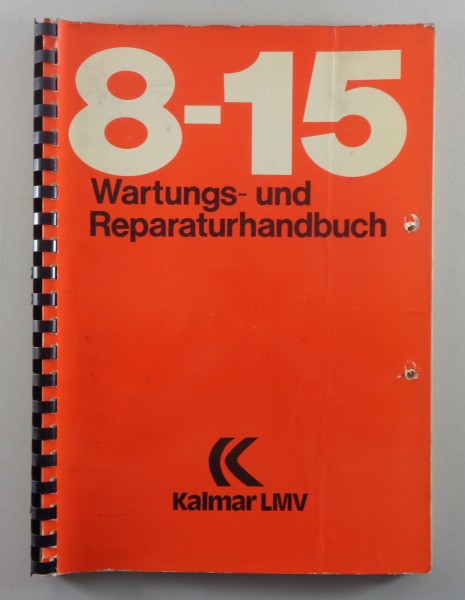 Werkstatthandbuch Kalmar LMV Gabelstapler 8 -15