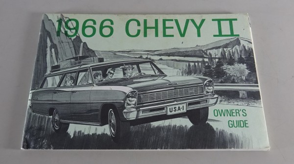 Owner´s Manual / Handbook Chevy II Stand 1966