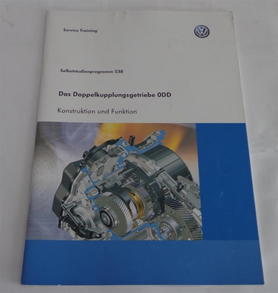SSP 538 VW Golf GTE Selbststudienprogramm Training Doppelkupplungsgetriebe ODD