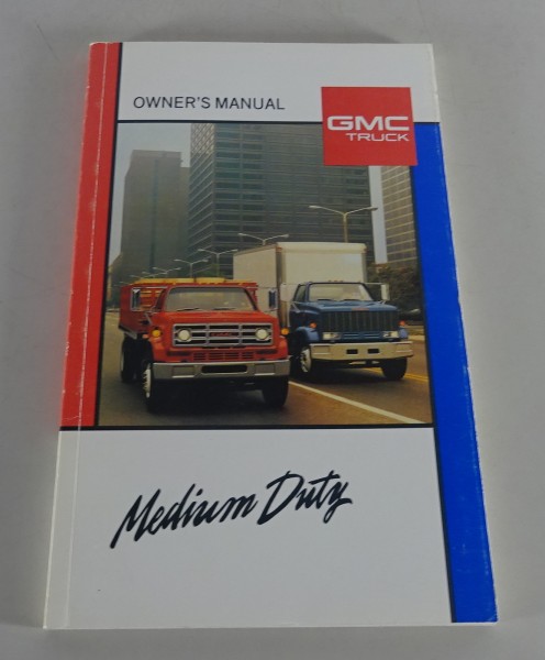 Owner´s Manual / Handbook GMC Medium Duty Trucks Stand 1989