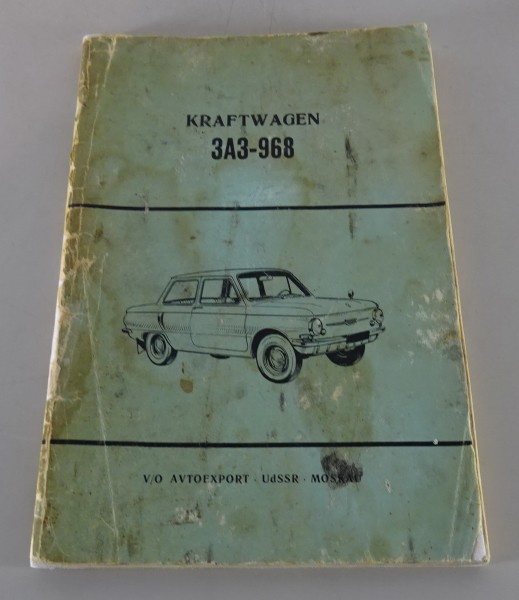 Betriebsanleitung / Handbuch Saporoshez SAS 968 A Stand 1972