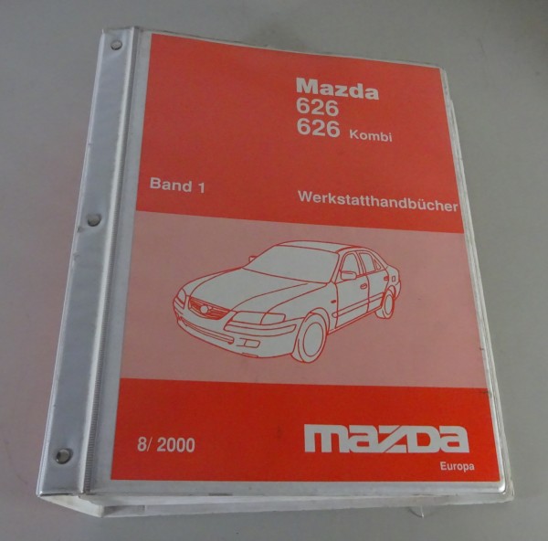 Werkstatthandbuch Ergänzungen Mazda 626 / 626 Kombi Typ GW / GF Stand 08/2000