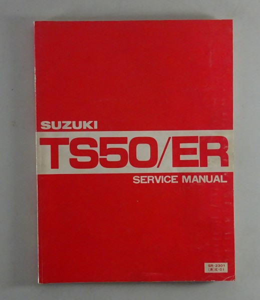 Workshop Manual / Service Manual Suzuki TS 50 / ER Stand 12/1980