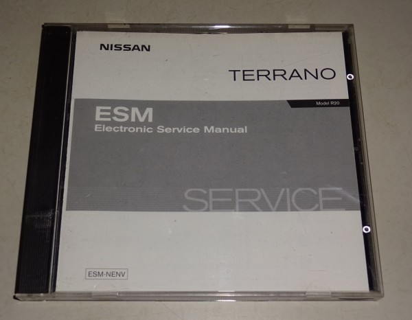 Werkstatthandbuch auf CD Nissan Terrano R20 Stand 05/2002