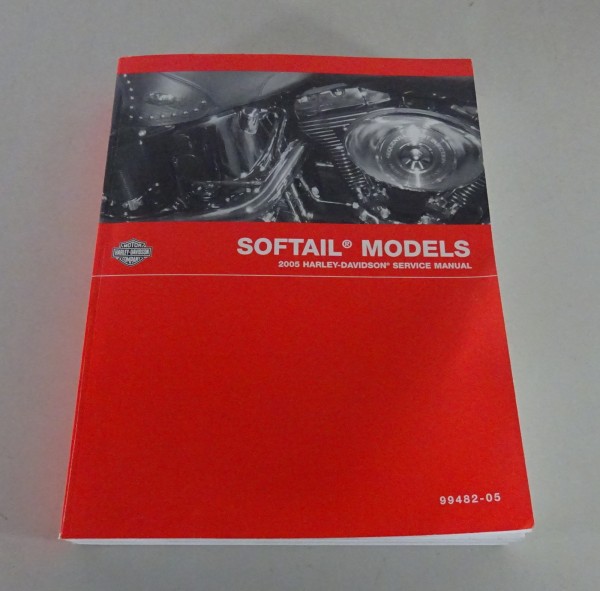 Workshop manual Harley Davidson Softail Models 2005 from 06/2004