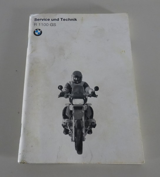 Scheckheft / Service + Technik BMW R 1100 GS Stand 06/1996