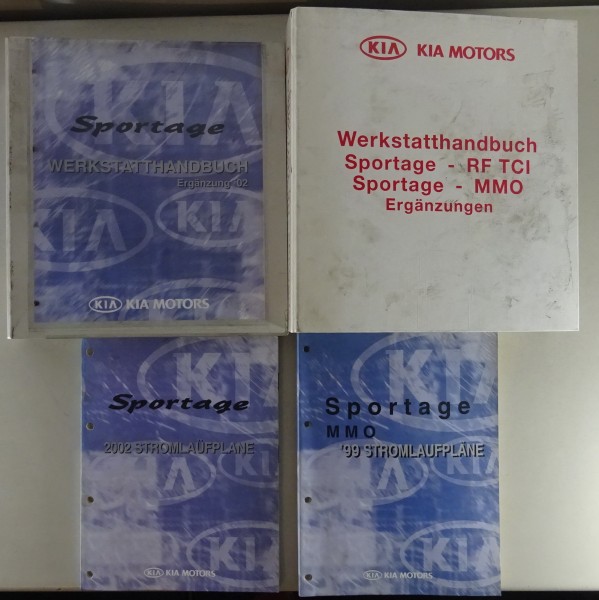 Werkstatthandbuch Kia Sportage Typ JA 1998 - 2002