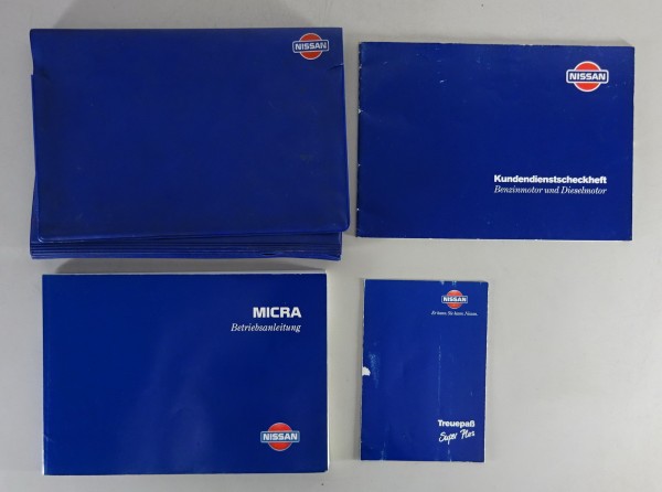 Bordmappe + Betriebsanleitung / Handbuch Nissan Micra K11 Stand 05/1997