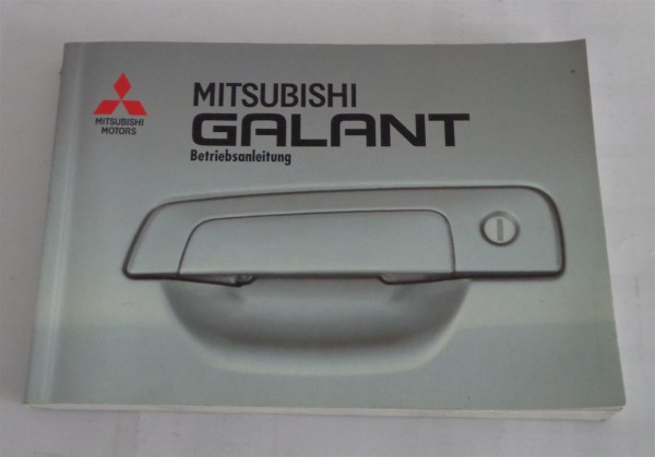 Betriebsanleitung Handbuch Mitsubishi Galant Typ EAo Limousine / Kombi von 1996