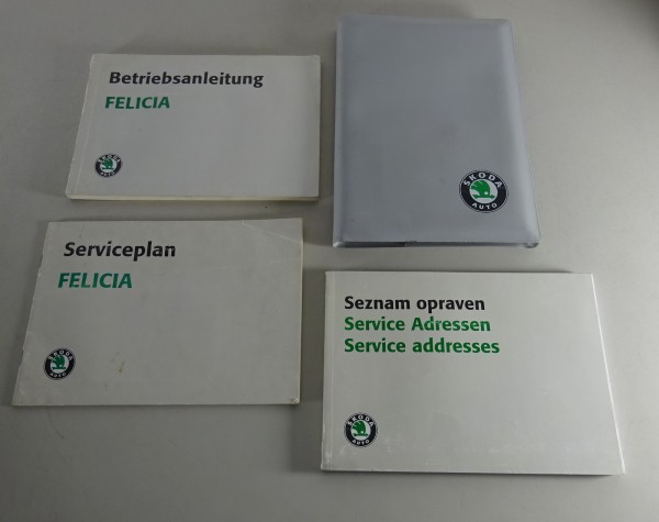 Bordmappe + Betriebsanleitung / Handbuch Skoda Felicia von 08/1996