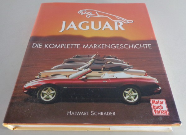 Bildband Jaguar komplette Markengeschichte E-Type, S-Type, Mark 2, XJ6 von 1998