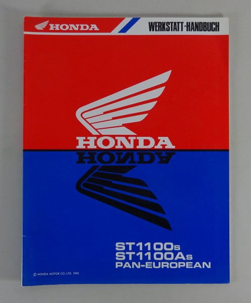 Werkstatthandbuch Ergänzung Honda ST 1100 (A) Pan-European Stand 01/1995