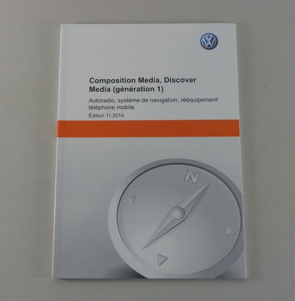 système navigation Notice d'utilisation Volkswagen Composition Discover Media 