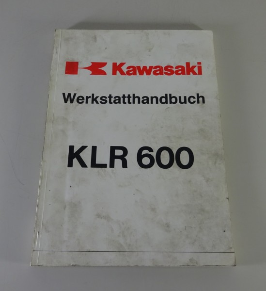 Werkstatthandbuch / Reparaturleitfaden Kawasaki KLR 600 Stand 02/1984