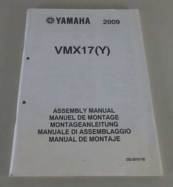 Montageanleitung / Assembly Manual Yamaha VMX 17 (Y) Stand 2009